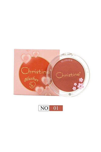 Christine بلاشر احمر خدود من كرستين - 01