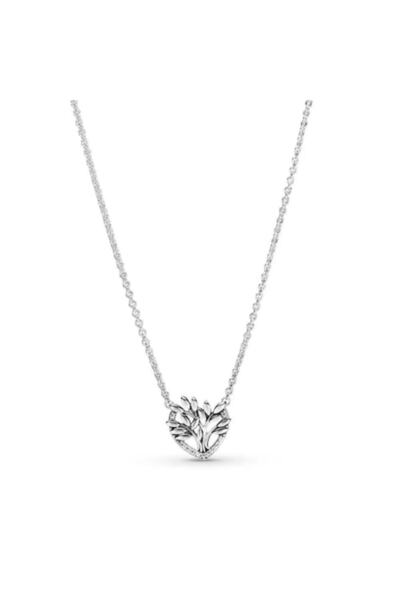 Pandora Colier tip arbore genealogic in forma de inima - Argint 925