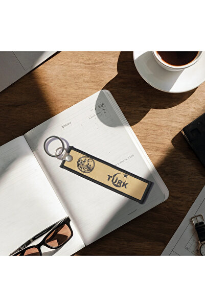 ALKAN ASKERİ MALZEMELER VE TEKSTİL Ayyıldızlı Göktürkçe TÜRK işlemeli nakış s...