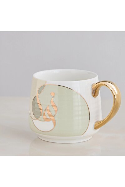 Generic Kashida Porcelain Mug - 320 ml