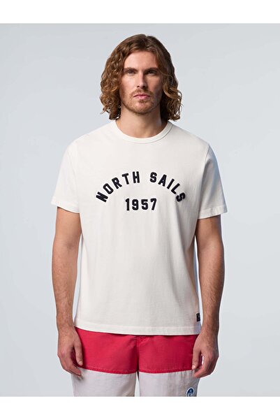 North Sails Comfort Fit Bisiklet Yaka Pamuk Tişört