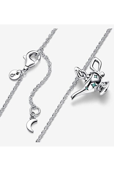 Pandora Disney Aladdin's Lamp Pendant Necklace - 925 Silver