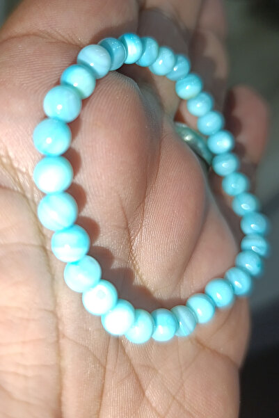 TAŞÇIZADE سوار من الحجر الطبيعي الأزرق 6 مم