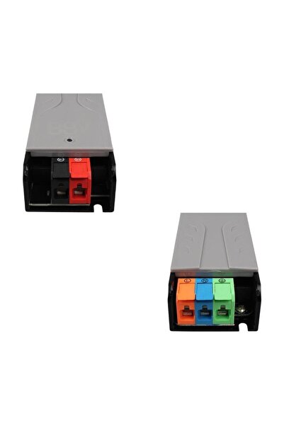 Powermaster DC 12/24/36/48Volt 3Amper 60Watt Metal Kasa Kademeli Adaptör Voltaj Göstergeli 128x42x27