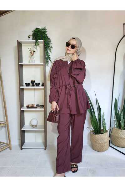 HENZA BÜZGÜLÜ TESETTÜR TAKIM