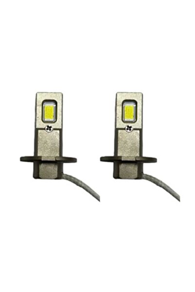 BZRSH Set 2 becuri LED auto H3, mini, BZRSH, 60W/bec, 12V, 6000K