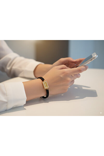 Nezihhan Yarım Gram (0.5 Gram) Altınlı 24 Ayar Bileklik