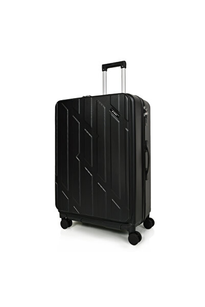 MORANO 3-piece durable and lightweight travel bag, 4-wheel spinner suitcase with numbered security lock