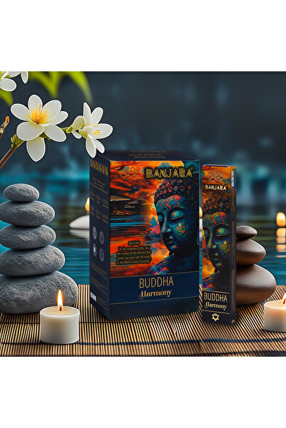 Ancient wisdom 12 bețișoare parfumate Banjara Buddha Ultra Premium - Harmony