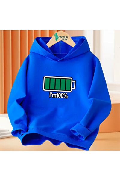 CACTUS COLLECTION Світшот з капюшоном Дитячий худі 3 нитки бавовна