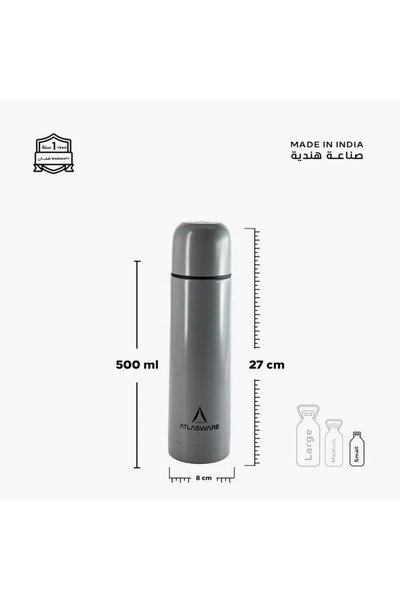 Generic Stainless Steel Water Bottle - 500 ml