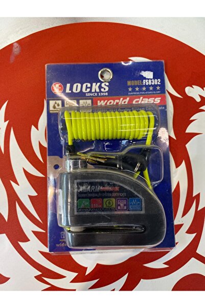 Locks ALARMLI MOTORSİKLET DİSK KİLİT
