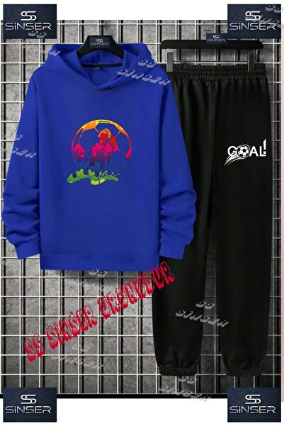 SS SİNSER Set de trening cu hanorac cu imprimeu special „COLORFUL BALL PLAYER...