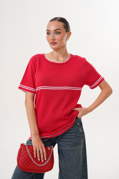 EFENDİX Washable 100% Cotton Knit T-Shirt