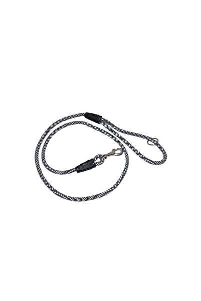 moonparacord Dog Walking Rope 10 mm Black and White 150 cm