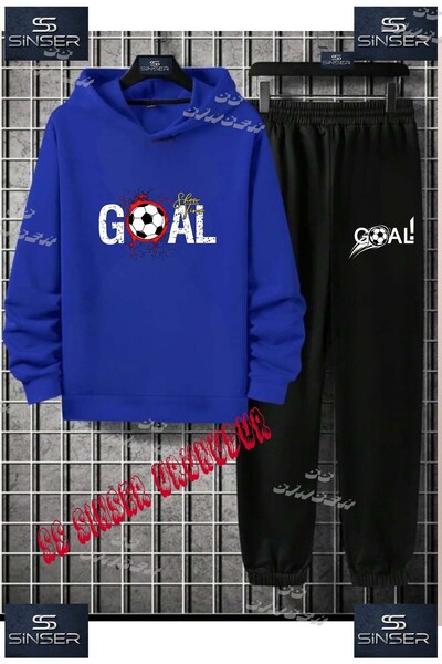 SS SİNSER Παιδικό Unisex Σετ Φούτερ με Ειδική Στάμπα  "GOAL STAINED WRITTEN B...