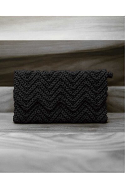 MAZSAY El Örgüsü Makrome Cüzdan – El Yapımı Kadın Aksesuarı