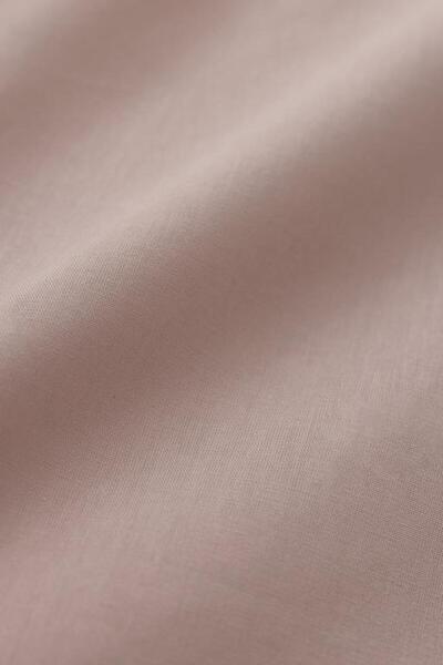 Madame Coco Manon Double 100% Cotton Ranforce Plain Duvet Cover - Powder