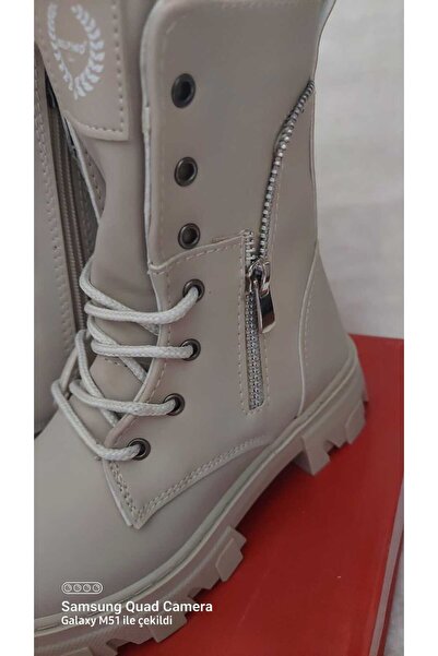 BLACK TERMO TABAN BAĞCIKLI FERMUARLI KADIN BOTU