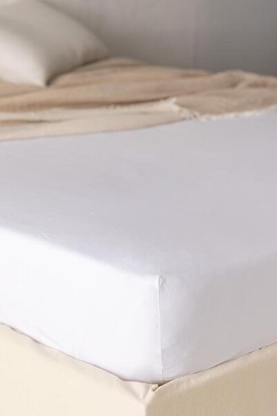 Madame Coco New Season Belle Double Elastic Bamboo Sheet - White - White