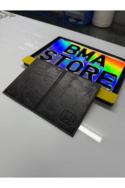 BMASTORE06 غطاء رخصة القيادة مع شعار هوندا