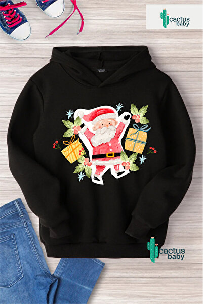 CACTUS COLLECTION Φούτερ με κουκούλα Χριστουγεννιάτικο Πρωτοχρονιάτικο Δώρο μ...