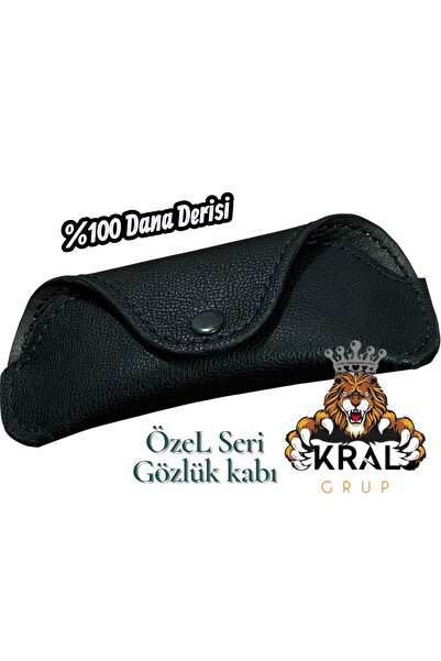 KRAL GRUP DERİCİLİK حافظة نظارات من الجلد الطبيعي، حافظة نظارات تجمع بين الأن...