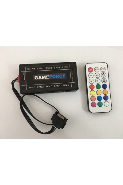 GAMEFORCE RGB Kontrolcü ve Kumanda (Anakart Desteği Yok)