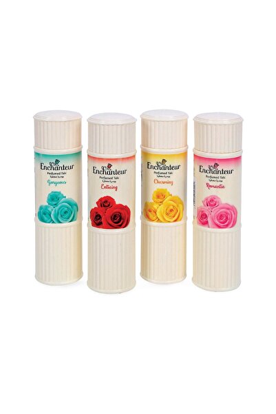 ENCHANTEUR بودرة التلك 4 × 125 جم