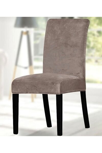 Home 6'lı Kadife Sandalye Kılıfı