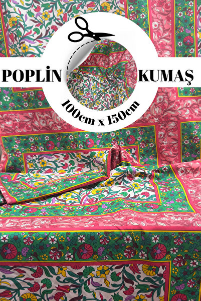 kumaş sarayı Poplin Kumaş – Dayanıklı, Nefes Alabilen, Elbiselik ve Gömleklik Kumaş En 150 cm Özel Seri