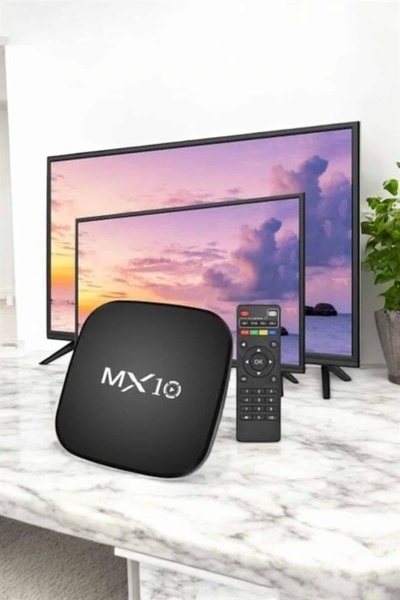 shopwave Tv box android compatible 4 core wifi connected 4k