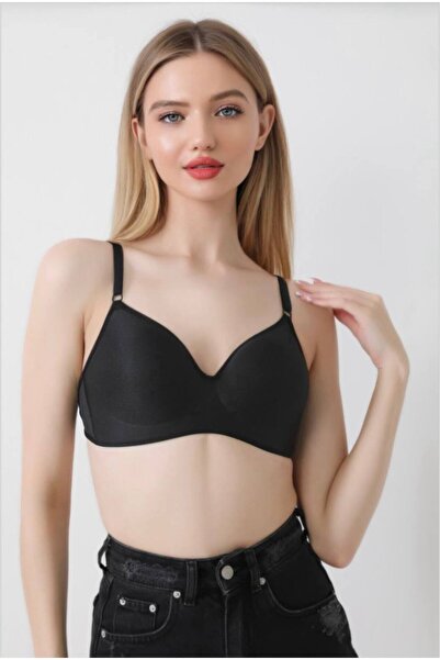 İNSPİRA Wireless Hollow Covered Lotus Bra Without Underwire