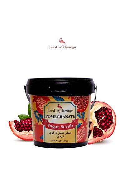 JARDİN FLAMİNGO مقشر السكر الرغوي بالرمان 600 جرام - جاردن فلامنجو