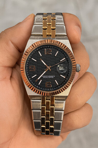 Tulpar Limited Edition Seri Çelik Kordon Takvimli Erkek Kol Saati