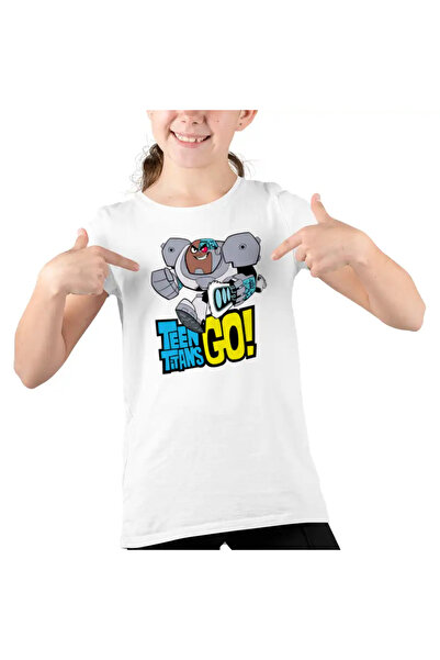 OEM Tricou Copii Fete Cyborg Tineri Titani Teen Titans Go