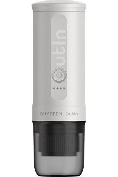Outin BUYDEEM Nano Portable Electric Espresso Machine, Travel Coffee Machine with Ground Coffee, Car Coffe