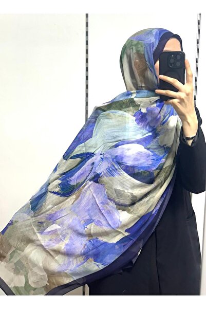 MİRAY Şal organic Alegra Rami cu model - 5654 08