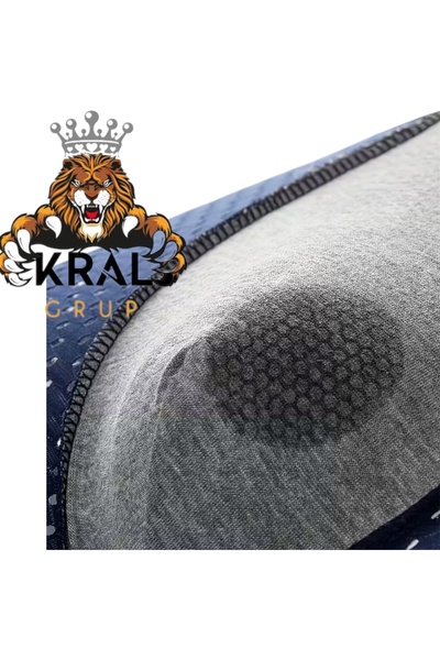 KRAL GRUP TEKSTİL Bamboo Boxer, Mixed Color, Unisex Underwear, Gray