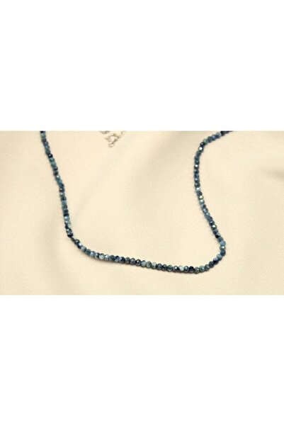 alpsilverart 925 Ayar Gümüş Safir Kolye | El İşi Özel Tasarım Zarif Kadın Takı