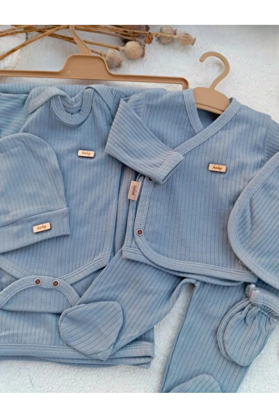 BabyWings Hastane Çıkışı 7'li Set Unisex Raporlu İnterlok