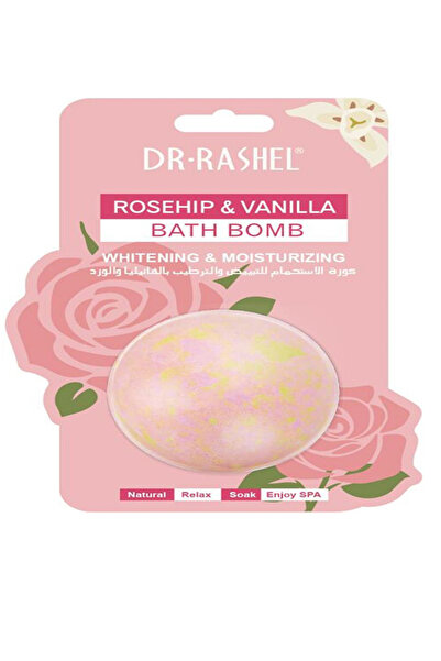 DR.RASHEL Whitening and moisturizing bath ball with vanilla and rose extract
