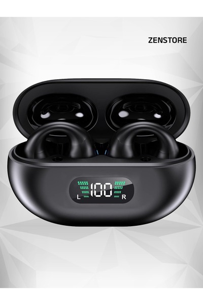 Zen Store Wireless Earbuds - Ear Clip Bluetooth 5.3 Headphones - Earphones Wi...