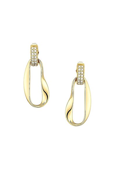 Sense of Atelier أقراط إليسيا المرصعة بالأحجار