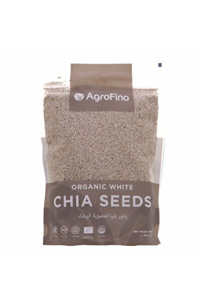 AGROFINO بذور الشيا البيضاء العضوية 340 جرام