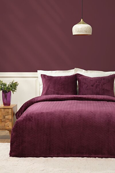 Karaca Home Cuvertură de pat Wellsoft Plum Single