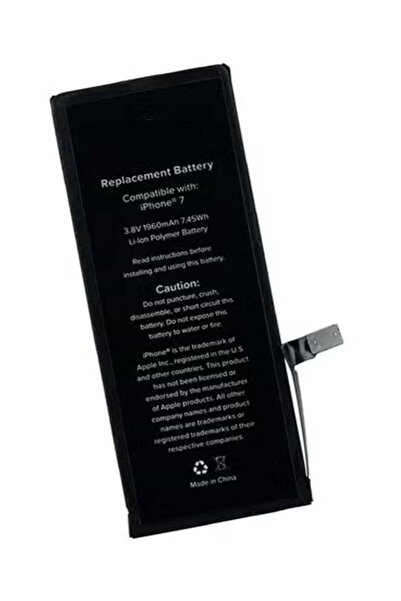 RAXOOM بطارية بديلة عالية السعة لهاتف iPhone 7 - بطارية ليثيوم أيون 1960 مللي...