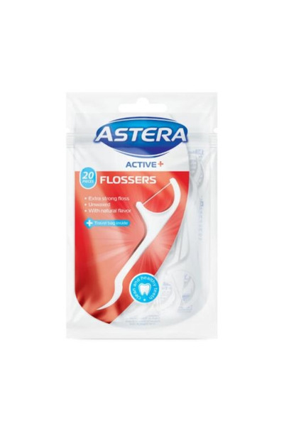 ASTERA Astera Nakasha with Dental Floss 20 Pieces
