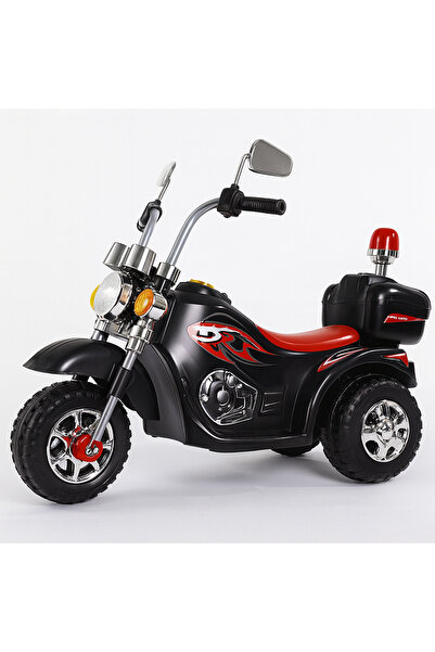 rexa Kids Electric Ride-On Motorcycle with Lights & Storage – 85x42x54 cm