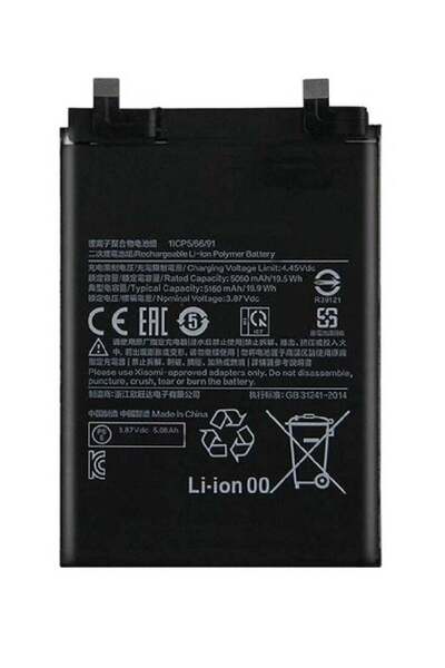 Shopi High Quality Original Battery for Xiaomi Redmi Note 11 Pro Black – Long...
